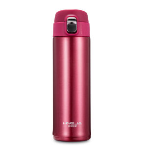 Portable Thermal Travel Cup Stainless Steel Bounce Lid