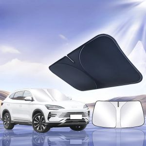 For BYD Sealion 6 Seal U Song Plus Windshield Sun Shade Accessories Sunshade Sun Visor Protector Foldable Blocks UV Rays