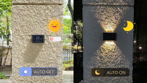 Home2U🏡 6/8/10 LED Outdoor Solar Wall Light Solar Light Waterproof Solar Led Light for Courtyard Street Landscape Garden Decoration Wall Lamp