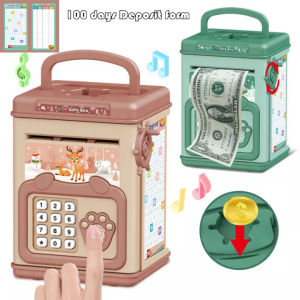 Cartoon Electronic Piggy Bank ATM Machine: A Fun & Educational Gift for Kids