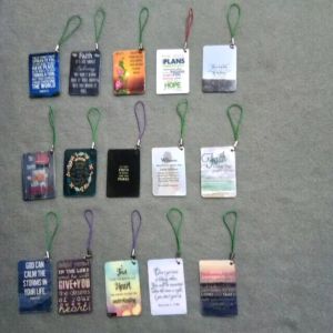 BIBLE QUOTES LAMINATED KEYCHAIN FOR SOUVENIR AND GIVE AWAY BIRTHDAY DEBUT WEDDING BAPTISM