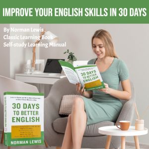 Improve Your English Skills In 30 Days By Norman Lewis Educational Easy Learning English Books Classic Learning Book For Beginners Self-Study Vocabulary Building