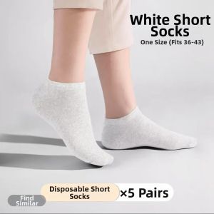 JIEBAOROU | Disposable Breathable Soft Cotton Socks