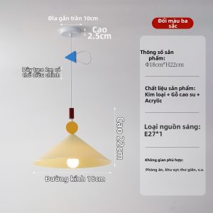 Đèn Treo Phòng Ăn Cao Cấp Thiết Kế Hình Học Đẹp Mắt