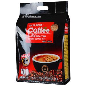 SAGOCOFFEE | Instant Soluble Coffee 3-in-1 Charcoal Roast Kopi Luwak Flavored