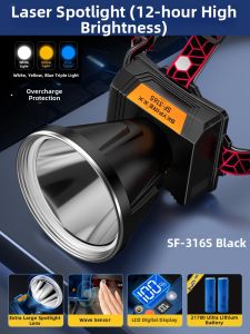 SKY FIRE | Ultra Bright Headlamp Long Range Outdoor Use Lithium