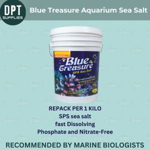 Blue Treasure SPS aquarium sea salt repacked 1 kilo