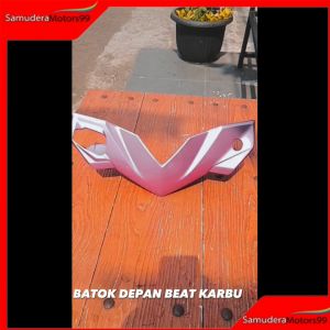 Batok Depan Karbu Pink & Cover Batok Bagian Depan Honda Beat Karbu Old
