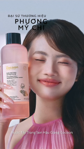 Nước Tẩy Trang Cocoon Sen Hậu Giang 500ml