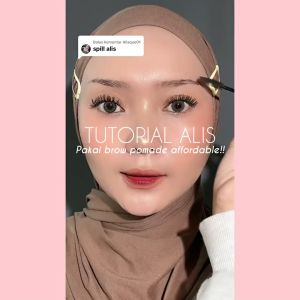 PINKFLASH Tahan air Eyebrow Pomade Cream Tahan lama Smudgeproof Quick-drying Shaping