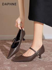 Daphne | Pointed Toe Thin Heel Comfortable Womens Pumps