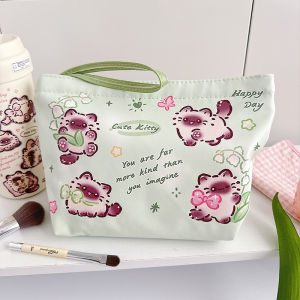Large Capacity Waterproof Makeup Bag Portable Womens Handbag Storage Organizer Cute Bear Design Travel Cosmetic Pouch