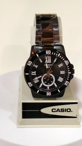 CASIO MENS BLACK MTP VD200B 1B