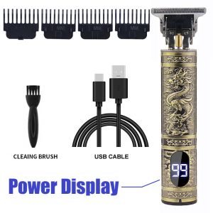 2026 Professional Cordless original hair clipper set USB Electric hair cutting machine Shaver Barber cutting mower Men equipment