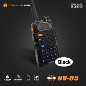 FREE Shipping CIGNUS UV85 Original 5 watts Dual Band Radio