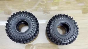 1.9 Crawler Tires(4PCS) Compatible with FCX10 Axial SCX10 Pro SCX10 UTB18 TRX4 Redcat Gen8 7VS4-10 1/10 RC Crawler