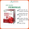Sắt nước Feromax giúp cải thiện tình trạng thiếu máu do thiếu sắt ( Hộp 20 ống). 