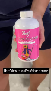 FROOF Pet-Safe Floor Cleaner | For Dogs & Cats – Eucalyptus & Mint (1L)