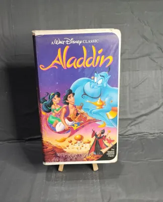 VHS Tapes Disney Aladdin