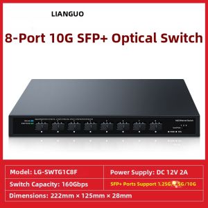 LIANGUO | High-Speed LAN Switch with SFP+ and Electrical Interfaces 10G
