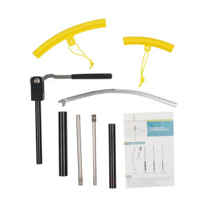 Dirt Bike Tire Changing Tool Kit for Motocross Enduro Dirt Bikes 16" to 21" Wheels Comes with 15/17/20/25mm Axles