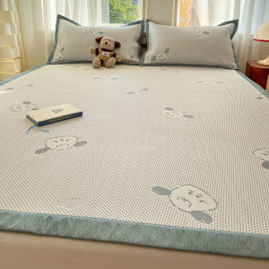 High End Thickened Baby Safe Ice Pea Jacquard Cooling Bamboo Mat