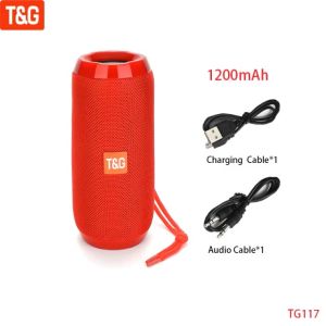 T&G | Portable Bluetooth Speaker Wireless Blutooth Music Sound Box For Radio FM Subwoofer Blootooth Caixa De Som Audio Hand Free Baffe