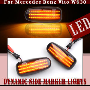Led Dynamic Side Marker Turn Signal Light Blinke For Mercedes benz Sprinter W901 902 903 904 905 W210 S210 W A C 208 W414 W670