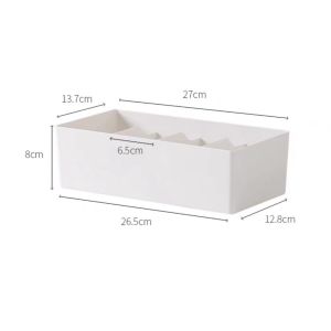Wardrobe Organizer Underwear Storage Box Household Socks Storage Desktop Drawer Organizers Box