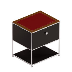 Moka Mousse Antique Bedside Table Mat Waterproof Oil-resistant Dustproof Wash-free Wipe Luxury Sensation Countertop Protection Pad