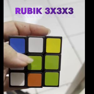Rubik Rubrik Kubus Mainan Edukasi 3x3x3cm Cube Cubes