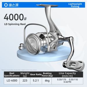 YUZHIYUAN | All Metal Versatile Light Lure Fishing Reel