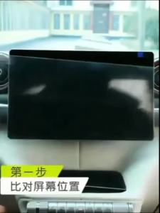229*129*217 Car Tempered Glass Protective Film Sticker For 9 10 Inch Radio Stereo DVD Touch Full LCD Screen for TEYES CC2 CC3
