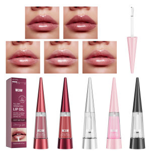 Plumping Lip Gloss - Hydrating Mirror-Finish Juicy Lip Oil Long-Lasting Moisturizing & High-Pigmented Lip Plumper