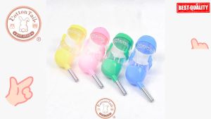 Botol/Tempat Minum 80 ml Untuk Kelinci, Kucing, Anjing, Marmut, dan Hamster