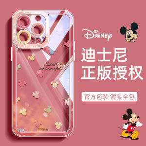 เคสโทรศัพท์ซิลิโคนโปร่งใสลายมินิมอลของมิชชี่ ลายริบบิ้นสีรุ้ง สำหรับ iPhone 16 pro Max ดีไซน์ใหม่ ดีไซน์น่ารัก สำหรับผู้หญิง