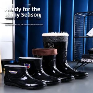 NAIFUNA | Durable Waterproof Rain Boots Acid Alkali Resistant Slip-resistant