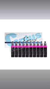 Iljin Caron C+ Hair Coloring Essence Ampoule Red 9ml x 10pcs | Repair Shine & Deep Moisture