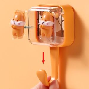 Kẹp Quần Áo Hình Động Vật Nhảy Dễ Thương Sáng Tạo Không Cần Khoan Kẹp Quần Áo Phòng Ký Túc Xá Phòng Ngủ Kẹp Quần Áo Dính Mạnh