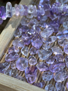 Natural Purple Quartz Beads 5*8mm Hole Drill DIY Handmade Bracelet Necklace Jewelry Accessories Material S70 Fashionable Crystal