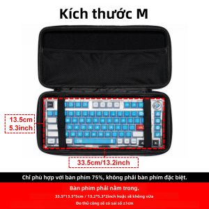 Túi Đựng Cứng Cáp Cho Bàn Phím Chống Bụi Chống Nước Đựng Được 61/87/104 Phím Kích Thước Đầy Đủ Dùng Cho Nhà Văn Phòng Du Lịch.