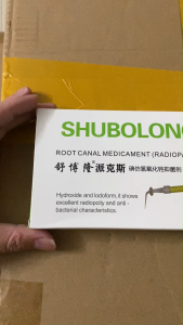 2.5g/Pcs SHUBOLONG Calcium Hydroxide Paste Root Canal Disinfectantion Dental Material