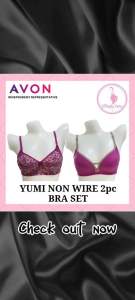 AVON YUMI Non-wire 2 pc Bra Set