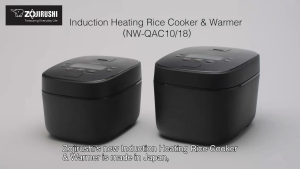 Nồi Cơm Điện Cao Tần Zojirushi Công Nghệ Nấu Hiện Đại Vệ Sinh Tự Động Thiết Kế Tối Giản Chuẩn Nhật Bản NW-QAQ10/18-BA