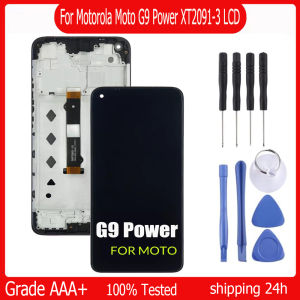 6.8“ For Motorola Moto G9 Power XT2091-3 LCD Display Touch Screen Digitizer Assembly For Moto G9Power XT2091-4 LCD Replacement