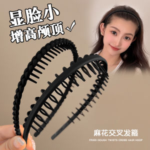 Mũi Khoan Chống Trượt Cho Phụ Nữ Phụ Kiện Tóc Thời Trang Mùa Hè 2023 Mũi Khoan Tóc Xoắn Màu Đen Phụ Kiện Tóc