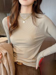 MiiOW | Modal Turtleneck Underwear Slim Fit Long Sleeve T-shirt