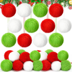 6Pcs Christmas Decoration 6cm Christmas Ball Hanging Xmas Tree Pendant Ornaments for Party Home Decor New Year 2026 Navidad Gift