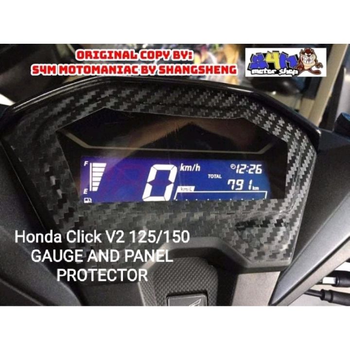 Click V2 2 in 1 Panel Sticker and Gauge Protector | Lazada PH