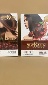 Nhuộm Tóc Đen/ Cà phê (Nâu) Thảo Dược New Kafen/ZALES/ BIBOP Cao Cấp Không Dính Da Đầu 500mlx2